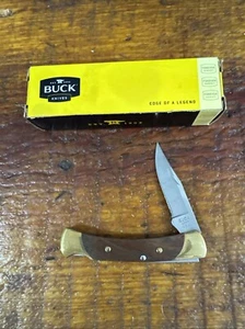 Buck Knives The 55 Folding Pocket Knife - Brown Wood Handles. 4-18-17. (236) - Picture 1 of 11