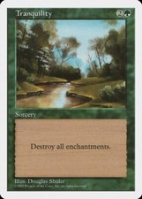 Magic MTG Tradingcard Fifth Edition 1997 Tranquility