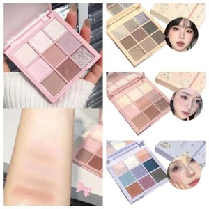 With Mirror Makeup Dispensing Box Shadow Powder Cosmetics Palette Lady - Picture 1 of 15