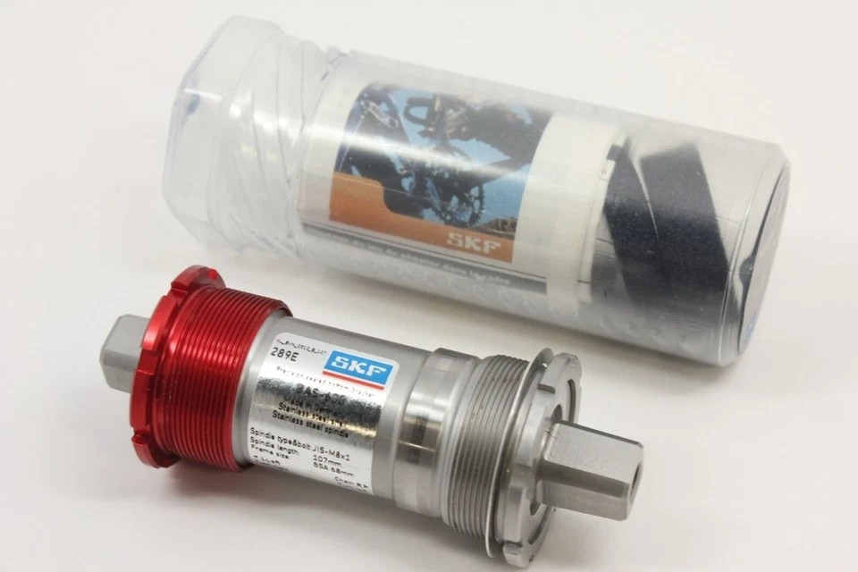 NOS Italian SKF BB Bottom Bracket ISO & JIS Square Taper Spindle SELECT-A-LENGTH - Image 1 of 1