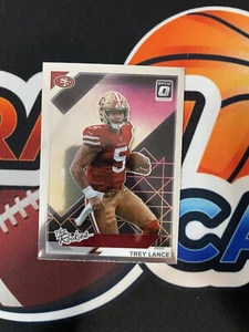 2021 PANINI DONRUSS OPTIC Trey Lance THE ROOKIES RC #TR-3 49ERS ROOKIE CARD - Picture 1 of 2