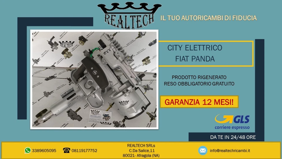 PIANTONE SERVOSTERZO ELETTRICO FIAT PANDA - Immagine 1 di 1