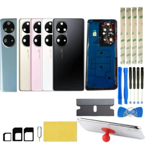 Für Huawei P50 Pro JAD-AL50 Rückseite Akkuabdeckung Rückseite Gehäuse Etui Ersatz - Bild 1 von 13