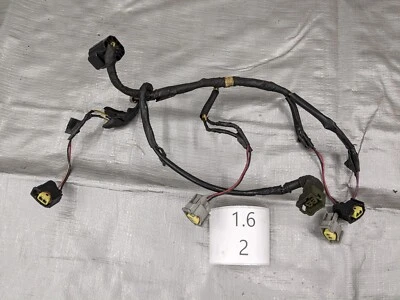 1990-1993 Mazda Miata 1.6L Engine Wire Harness Fuel Rail Injectors  90-93 #2-1 - Image 1 of 4