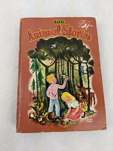 Vtg 100 Animal Stories (published by Whitman Publishing Company) - Picture 1 of 2
