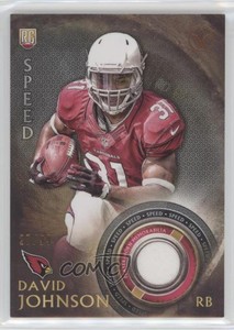 2015 Topps Valor Rookie Relics Speed /99 David Johnson #VRR-DAJ Rookie RC