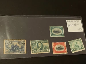 alte US-Briefmarken Lot HB53 - Bild 1 von 5