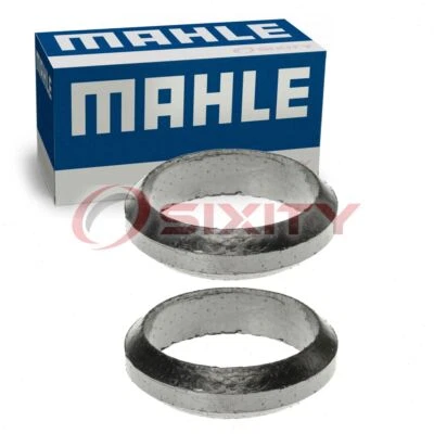 2 pc MAHLE Exhaust Pipe Flange Gaskets for 1955-1980 Ford 300 Bronco C Club bg - Image 1 of 4