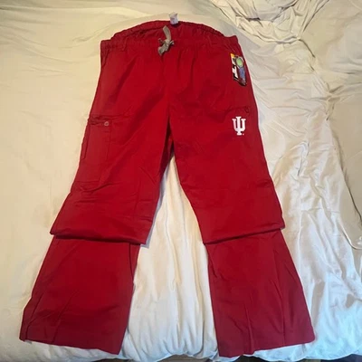 Pantalones Médicos WonderWink Indiana Hoosiers Pantalones de Salón Talla 2X Nuevos con Etiquetas Foto 1 de 4