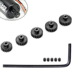 32P Hardened Pinion Gear Set 1/8Inch Hole Metal Pinion Gear 20T 21T 22T 23T 24T - Picture 1 of 5