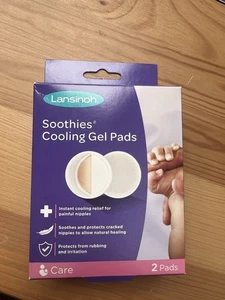 Lansinoh Soothies Cooling Gel Pads – New & Unopened – Breastfeeding Relief - Picture 1 of 4