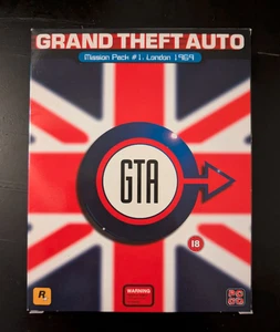 Grand Theft Auto Mission Pack 1 London 1969 PC CD-ROM Big Box Game Rockstar 1999 - Picture 1 of 7