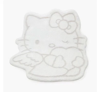 Alfombra de baño Forever 21 X Hello Kitty Collab felpa ángel Hello Kitty alfombra de habitación Foto 1 de 3