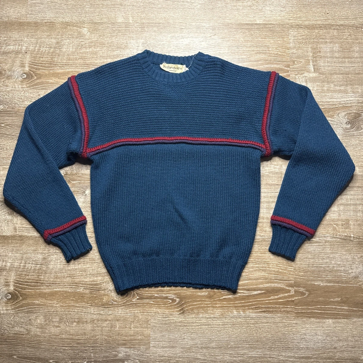 【引っ越し最終値下げ】Yves Saint Laurentのウールリブニット Small-847997Y77BH4044_A.jpg?v=2