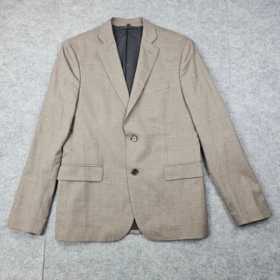 Abrigo Deportivo J Lindeberg Para Hombres 46R Loro Piana Lana 2 Botones Blazer Tolva Suave Foto 1 de 4