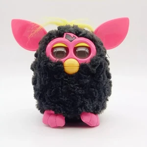 Furby Black Pink Color Hasbro 2012 Tiger Electronics genuine not working JUNK - Imagen 1 de 6