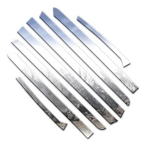 8pc. Luxury FX Chrome Top Rail Cover Trim fit for 2003-2009 Hummer H2 - Picture 1 of 5