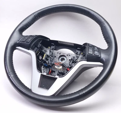 07-11 Volante Honda CR-V CRV cuero con controles de crucero y radio OEM Foto 1 de 4