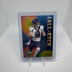 2024 Topps Chrome - All-Etch Bo Nix #CAE-BN Refractor (RC) - Picture 1 of 2