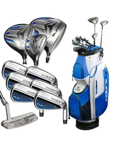 Cobra Fly XL Mens 11 Piece Graphite Golf Set + Cart Bag Regular Flex *BRAND NEW* - Picture 1 of 7