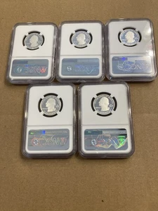 2010 S Silver Quarter Set NGC PF 70 ultra cameo  - Picture 1 of 2