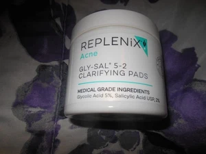 REPLENIX AKNE GLY-SAL 5-2 KLÄRENDE PADS MEDIZINISCHE QUALITÄT 60 STÜCK VERSIEGELT - Bild 1 von 3