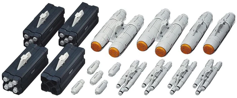 Ha Sega Super Dimension Fortress Macross VF-1 Valkyrie Weapon Set 1/48 Parts for - Image 1 of 4