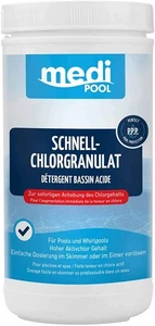Medipool Schnell Chlor Granulat 1kg - Stoß- & Dauerdesinfektion - Bild 1 von 1