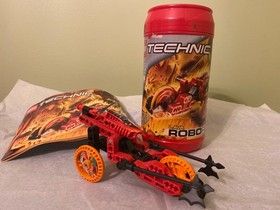 Vintage 2000 Lego Technic Roboriders LAVA  8510 - Preowned