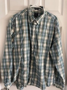 J Crew Flex Washed Classic Button Up Shirt Men’s 2XL Multicolor Plaid - Picture 1 of 6