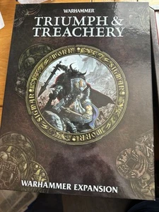 Warhammer Triumph And Treachery Expansion 2012 Rare Oop - Picture 1 of 6