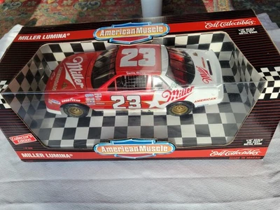 1:18 1995 ERTL DAVEY ALLISON #23 MILLER AMERICAN CHEVY LUMINA BANK NASCAR - Image 1 of 4