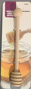 Honiglöffel Niesellöffel Sirup Holz Stab Topf Servierlöffel 16 cm Küche - Bild 1 von 4