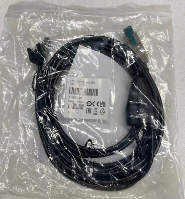 Кабель в сборе Datalogic IBMCDG00213 / 8-0863-05, ROHS IBM USB POT 15 дюймов - Изображение 1 из 3