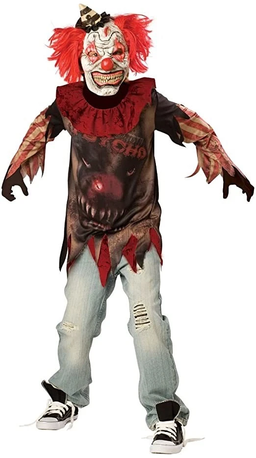 Sideshow Psycho Clown - Disfraz para niño pequeño (4-6) - Nuevo con etiquetas Foto 1 de 1