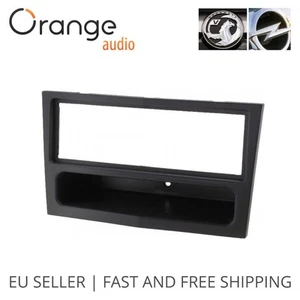 Radio Vauxhall Opel Placa frontal Single Din Ajuste Fascia Coche Estéreo Negro Nuevo - Imagen 1 de 1