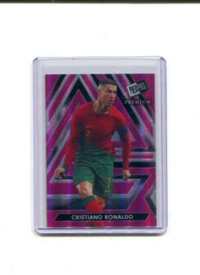 Pase Prensa Hoja 2024 Premium Rosa Prueba Prismática Cristiano Ronaldo 1/1 Foto 1 de 2