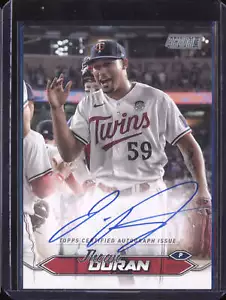 Jhoan Duran 2024 Topps Stadium Club SCBA-JDU Autograph - Picture 1 of 2