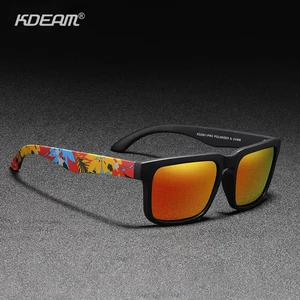KDEAM Polarisierte Sport-Sonnenbrillen Herren Frauen Outdoor Fahren Brille UV400