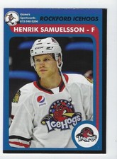 Henrik Samuelsson 2018-19 Rockford IceHogs (Manchester Storm)