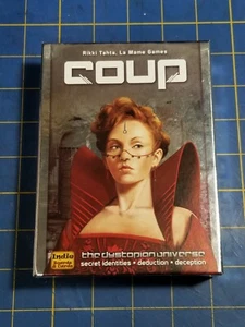 Indie Boards Cards Coup The Dystopian Universe Sealed Game Fun COU1IBC Used - Picture 1 of 7