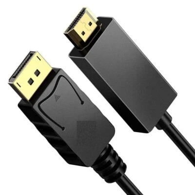 thelegacyindia.in 6ft. DisplayPort to HDMI Cable - Black - Image 1 of 4