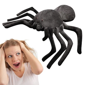 40*25CM Simulation Spider Plush Toys Real Like Stuffed Soft Animal Pillow Kids - Picture 1 of 12