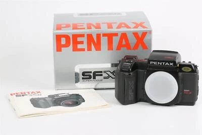 Pentax SFXn body schwarz OVP Kleinbildkamera 35mm SLR 4382499 - Bild 1 von 4