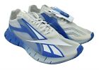 Reebok Men's 8.5 Cottweiler Zig 3D Storm X Blue + White Running Sneakers Shoes
