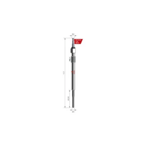 Glow Plug For Audi A3 VW Golf Skoda Seat Jeep Dodge 2003- On N10579802 - Picture 1 of 7