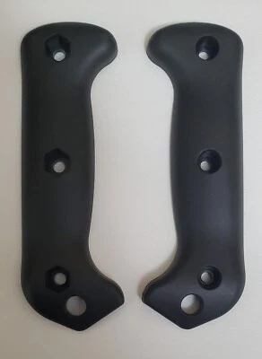 Placas/alças de aderência pretas KA-BAR para facas BK Series - Imagem 1 de 2