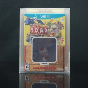 Nintendo WiiU - Captain Toad: Treasure Tracker with Amiibo [VGA 85]  not WATA - Picture 1 of 9