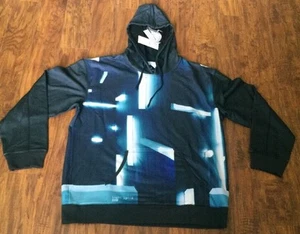 SUDADERA CON CAPUCHA DE VELOCIDAD DE HAZ ULTRA LIGERO GRAPLE EN NEGRO Y AZUL TALLA 2XL!!¡! - Imagen 1 de 1