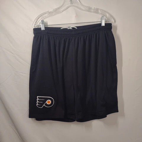 Philadelphia Flyers Calhoun NHL Black Men's Athletic Shorts Workout Etc - Men's Cover